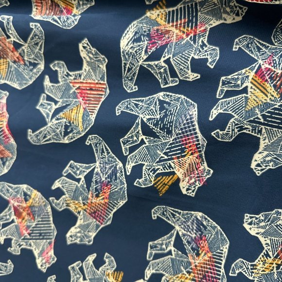 LulaRoe Bear Print Lucy Maxi Skirt Constellation Ursa Major L - Picture 3 of 5